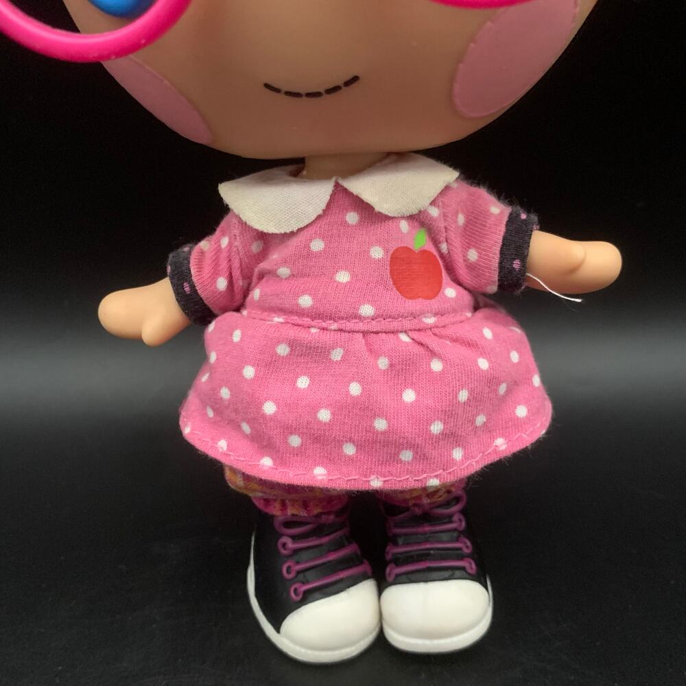 Lalaloopsy Littles Specs Reads-A-Lot Silly Hair 7” Doll Hard Plastic - Picture 3 of 12